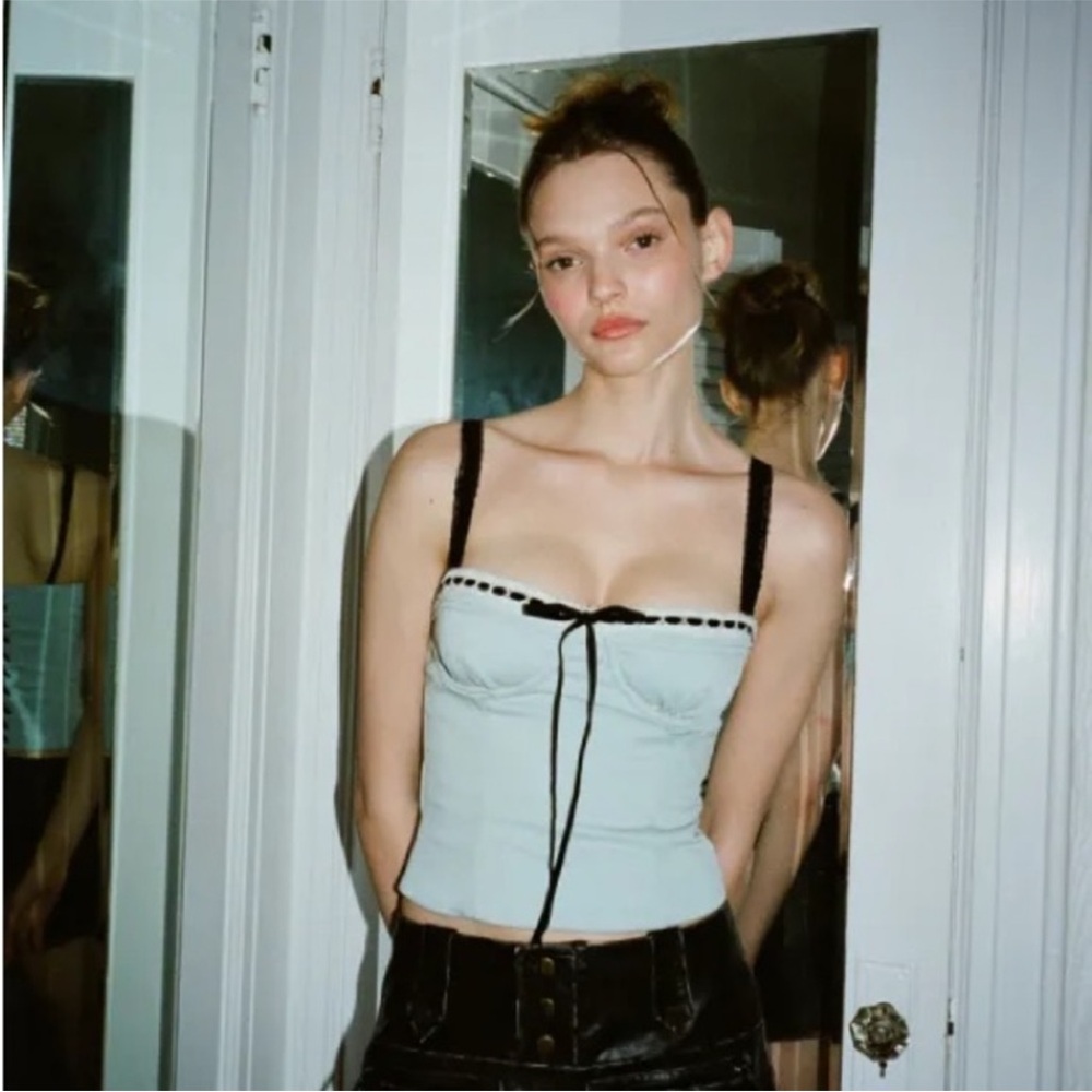 With Jean Ryder Corset Top, M